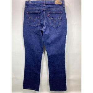 Levi's 550 Boot Cut Relaxed Dark Wash Stretch Denim Jeans Women's Size 6 M 28x31